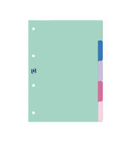 Pack ahorro Carpebloc Europeanbinder  Live&GO Oxford con tapas Polyfoam - incluye 2 recambios Oxford cuadrícula 5x5 en 5 colores + Separadores - Carpeta Lomo 35 mm con Gomas y Apertura 360º - Colores Pastel y Vivos - Flashcards - details 0