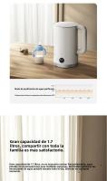 Hervidor Eléctrico Mijia 1.7L Acero Inoxidable 316L 1800W Calentamiento Rápido Desconexión Automática 360 Grados Rotación - details 8