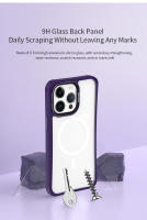 VOKAMO Funda Transparente y Borde de Color con Anillo Magnético Compatible con MagSafe para iPhone 15, iPhone 15 Plus, iPhone 15 Pro, iPhone 15 Pro Max de Alta Calidad y Muy Resistente a los Golpes - Varios Colores - details 5