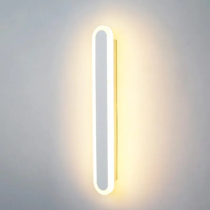 BIT Luz LED de pared para interiores, luz blanca regulable de tres colores, 15W, 40CM, para dormitorio, sala de estar, escaleras, pasillo - 1