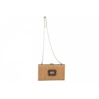 Carteras de fiesta KTEY 282 232 F CLUTCH RAFIA HEBILLA CIRCONITAS MULTICOL - details 2