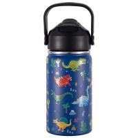 Botella de Agua de Maple inoxidable de 350ml para niños (20 Diseños) mantiene El Frío y el color-Reutilizable térmico | Libre de BPA | Mantiene 24H frío/Caliente 12H | Thermo & Hermético-Prueba de Fugas de Doble comparación (TK350 1099 F6 D7) - details 1