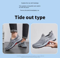 Zapatos De Verano Para Hombre 2025 Ligeros Y Cómodos Zapatillas Casuales Con Suela Suave Y Transpirable Envío Gratis - details 4