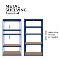 Ociodual Estantería Metálica Essential Azul 875kg - details 4