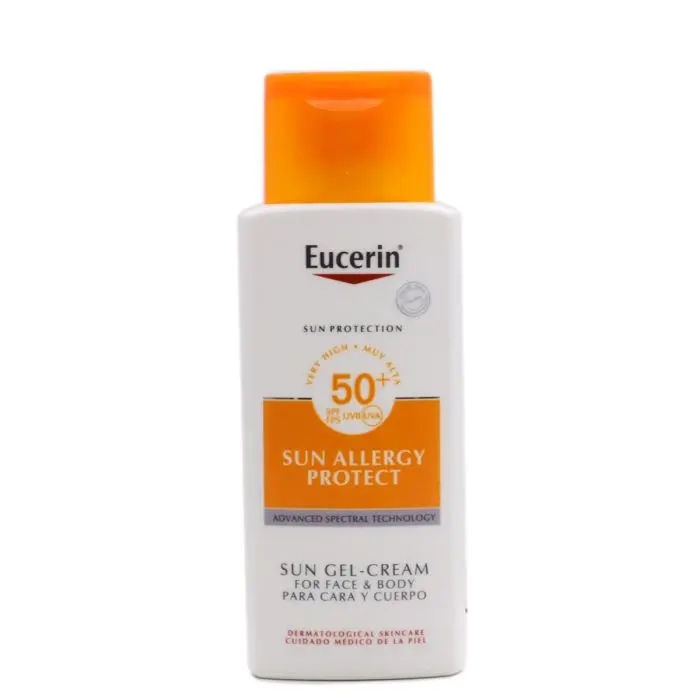 Eucerin Sun Allergy Protect Gel Cream Cara y Cuerpo SPF50+ 150ml - 1