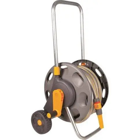 Carro porta mangueras + mangurera 30m Ø15mm + Accesorios. 2487R9012 Hozelock - 1