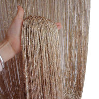 Cortina De Trenzado Plateada Brillante Con Borlas Para Decoración De Fiesta De Cumpleaños Boda Navidad En Casa Y Puerta - details 4