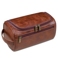 Bolsa De Viaje Para Hombres Y Mujeres Grande Caja De Cosméticos PU Material Principal Estilo Business Cierre De Cremallera - details 7