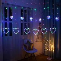 Luz De Enredadera LED En Forma De Corazón Para Decoración De Navidad Fiesta De San Valentín Boda Año Nuevo En Casa - details 8
