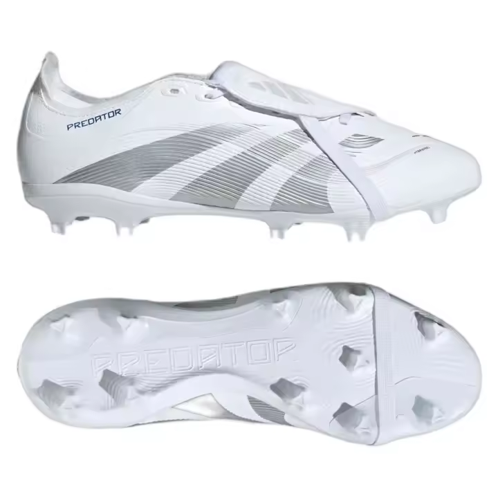 Botas de Futbol Adidas Predator League French Terry para unisex en color blanco - 1