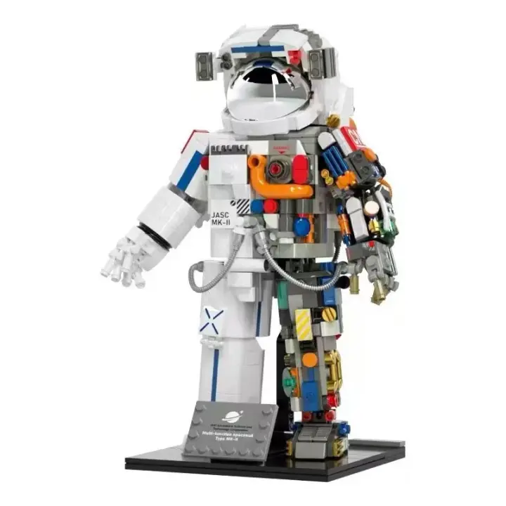 900PCS MOC Spaceman Astronauta Bloques De Construcción Modelo Juguete De Rompecabezas De Aventura Exploratoria Mecánica Regalo De Navidad Para Niños - 1