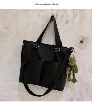 Bolso Bandolera Grande Para Mujer Xierya Capacidad De Almacenamiento Amplia Estilo Casual Cierre De Cremallera Material Impermeable Bolsa De Mano Para Estudiantes - details 5