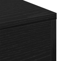 Mesa de Café vidaXL Negra Roble 96x50x45 cm Madera - details 6
