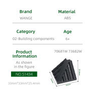 Wange 26Pcs/lot Bloques De Construcción Compatible Con Legos Tamaño Pequeño Accesorios De Color Para Niños Material ABS - details 3