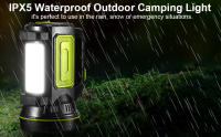 Linterna LED Ultra Potente Recargable por USB 135000 Lúmenes 6000mah con Luz Lateral Impermeable Alta Potencia para Emergencias Senderismo Camping Chas - details 2