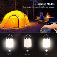 Luz que acampa recargable | 3000K interior Blanca Caliente | Luz DE EMERGENCIA impermeable para acampar, IR de excursión, al Aire Libre - details 1