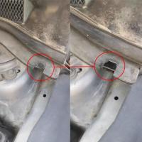 Clip De Enchufe De Cuello Para Ford Focus Panel De Escudo Metálico Frontal Debajo Del Parabrisas Tipo De Material: Plástico - details 15