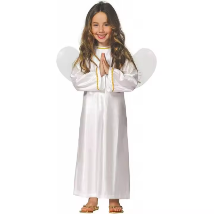 Guirca Disfraz Infantil de Angelito Navidad Talla Unisex - Ideal para Fiestas Escolares - 1