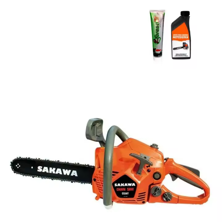 Motosierra Gasolina 38cc 16" + Aceite CS38T SAKAWA - 1