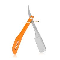 Afeitadora Manual Profesional Cuchillo De Afeitar De Acero Inoxidable Doble Facedad Para Barba Y Cabello Herramienta De Afeitar Para Hombres - details 10