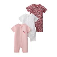 Mono de verano para bebé, de manga corta, con cremallera de doble cabeza, para gatear, para recién nacido, caja de regalo - details 26