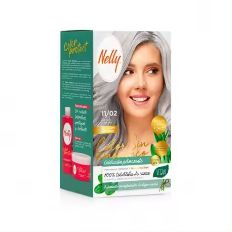NELLY COLOR SIN AMONIACO 11/02 GRIS PLATA - 1