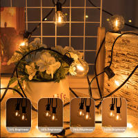 Cadenas De Luces LED G40 Para Exteriores 7.6M/20M Inalámbricas Resistentes Al Choque Para Decoración De Jardín Patio Porche - details 3