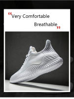 Zapatos Casuales Para Hombre Suela EVA Transpirables Talla Grande Color Negro Y Blanco Zapatillas Deportivas Con Cordones Mesh - details 2