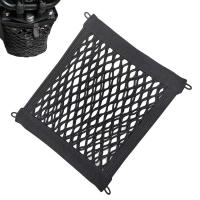 Red De Carga Para Motocicleta De Alta Resistencia Con Bolsa De Almacenamiento Red De Malla Elástica Organizador De Suministros De Nylon Para Bicicletas Y Scooters - details 2