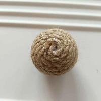 Juguete Para Gatos 10pcs Bola De Sisal Colorido Duradero Muela La Boca De La Bola Con Campana Estimula Los Dientes Y El Juguetumiento - details 5