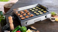Barbacoa Eléctrica de Sobremesa de 3000 W con Revestimiento Antiadherente Rockstone y Termostato Regulable - Cecotec - details 5