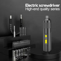 Mini Destornillador Eléctrico Portátil Inteligente Sin Cable Con Función Automática Herramientas De Poder Multifuncionales Con Bits Para DIY En El Hogar - details 1