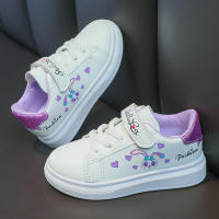 Zapatos Disney Para Niñas Blancos Antideslizantes Con Suela Gruesa StellaLou Tallas 26-37 Cuero PU Transpirables Para Todas Las Estaciones - details 6