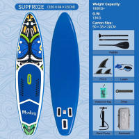 FunWater Tabla de Surf Hinchable de pie para Surf Ultrarresistente, Ligera y Estable, Tabla de Surf Sup, Accesorio de Remo Ajustable, Bomba, Mochila de Viaje, Correa de Seguridad, Remo Inflable para jóvenes y Adultos - details 2