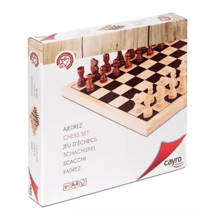 Cayro - Ajedrez de madera - 1