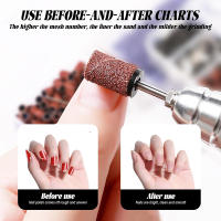 Set De 500 Piezas De Bandas De Pulido Para Uñas Con Grados 80/120/180/240 Profesional Para Manicura Adecuado Para Brocas De Uñas Para Uñas De Acrílico - details 6