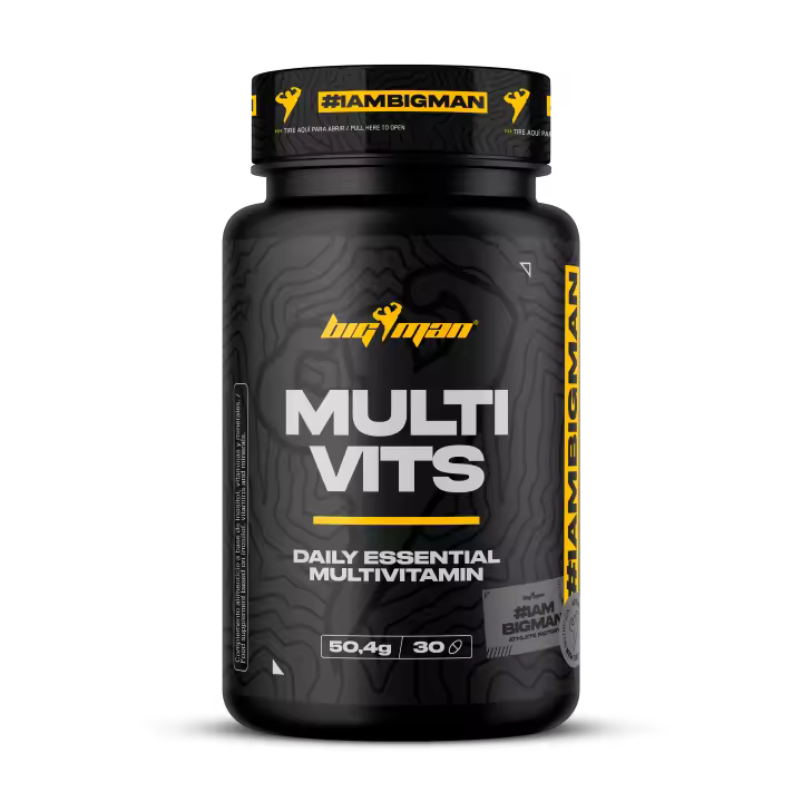 BigMan  Multi Vits 60 Caps   Complejo Multivitaminico para Mujer y Hombre  Deportistas  Vegetarianos  Recuperate de tus Entrenamientos - 1