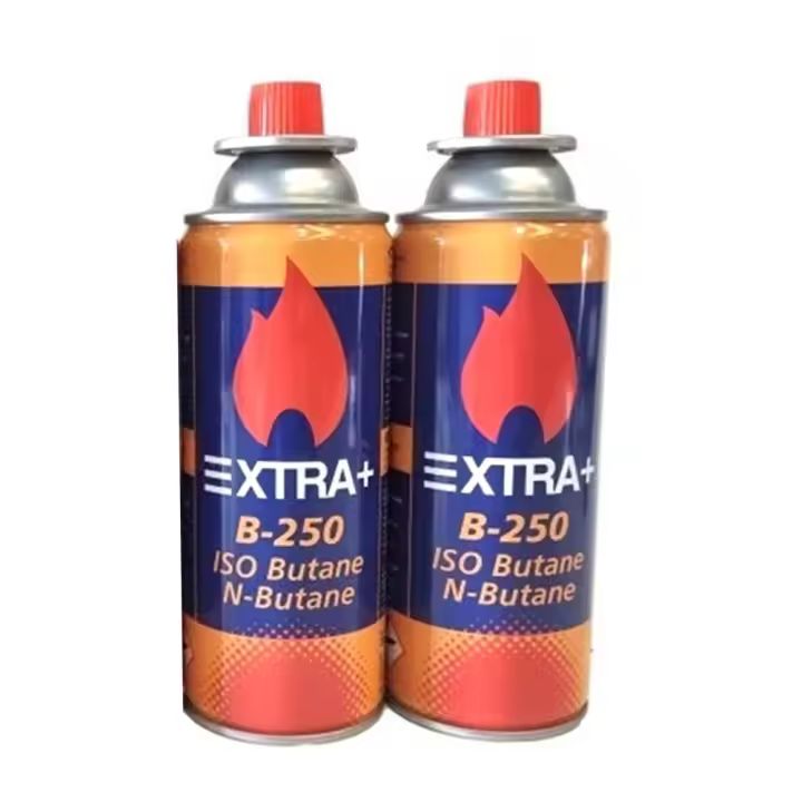 PLUSHOME Botellas de Camping Gas 227g/400ml: La Solución Ideal para Aventuras al Aire Libre - Pack de 2, 4, 6, 8 o 16 Botellas, Compatibles con Estufas Portátiles, Compactas y Ligeras, Duración de 1 a 2 Horas, Fácil Transporte y Almacenamiento - 1