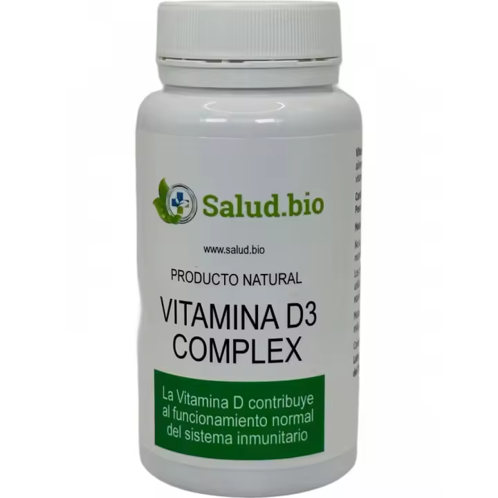 Vitamina D3 Complex (D3 4000 iU + Omega 3 TG) de Salud.bio - 1