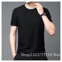 Camiseta De Verano Para Hombre Con Estampado De Saboya Cuello Redondo Manga Corta Estilo Harajuku T-Shirt Oversize Casual - details 6