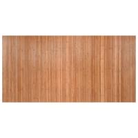 vidaXL Alfombra rectangular bambú 100x200 cm Color Negro,  Natural,  Marrón y mas Alfombras de área  Alfombra de Piso para Sala de Estar Dormitorio Habitación Salón - details 3