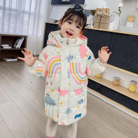 Abrigo De Invierno Para Niños Y Niñas Con Capucha Chaqueta De Poliéster Y Algodón Cálida Y Resistente Al Viento Ropa Infantil Para Niños De 2 a 7 Años - details 5