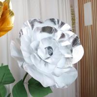 Gran Rosa Artificial De Espuma Para Fotografía Y Decoración De Fiestas Hecha a Mano Con Terminación Brillante Flores Artificiales Para Alineaciones Y Arreglos - details 4