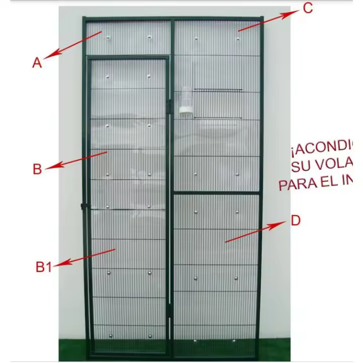 IMOR PANEL PVC RIGIDO (TRANSPARENTE) VOLADERO PAJARO - 1