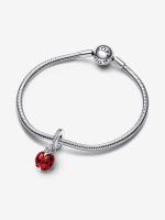 Pandora - Charm Colgante de Mariquita Roja-Plata de Lei - details 0
