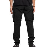Pantalones De Cargo Para Hombre Talla Grande Color Sólido Con Bolsillos Multisectoriales Estilo Casual Primavera Verano - details 5