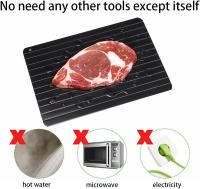 Placa De Descongelación Grande Para Carne Congelada Segura Para Lavadora Plato De Derretimiento Dishwasher Safe Tamaño Grande - details 6