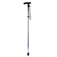 Bastón Telescópico De Aleación De Aluminio Para Caminar Y Acampar Batea De Hierro Plegable Para Ancianos Bastón De Apoyo - details 6