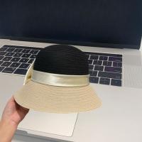 Sombrero De Paja Unisex Dos Tonos Regalo De Aniversario De San Valentín Accesorio De Festival Duradero Y Versátil Sombrero De Sol De Cesta Para Exterior - details 4