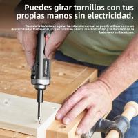 Destornillador Eléctrico Recargable 4.2V Set Multifuncional De Herramientas Eléctricas Para El Hogar Con Batería Incluida - details 5